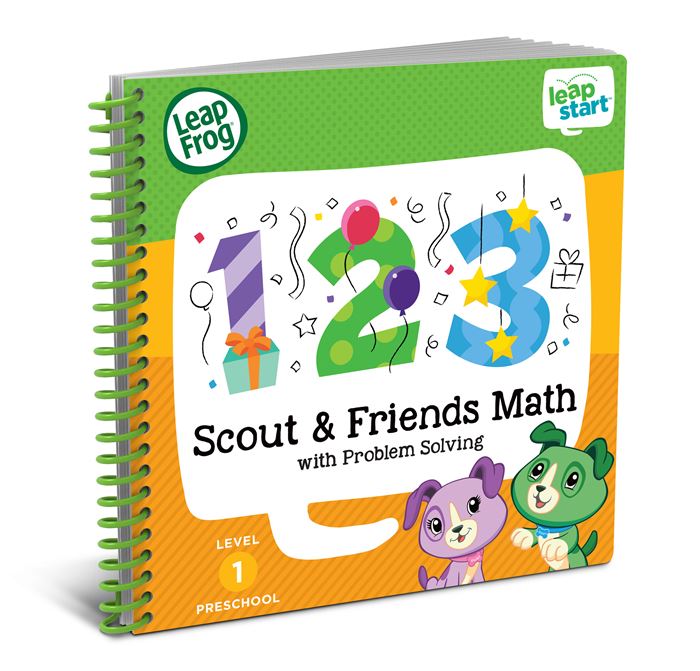 LEAPFROG Leapstart Book - Scout & Friends Math with Problem Solving
